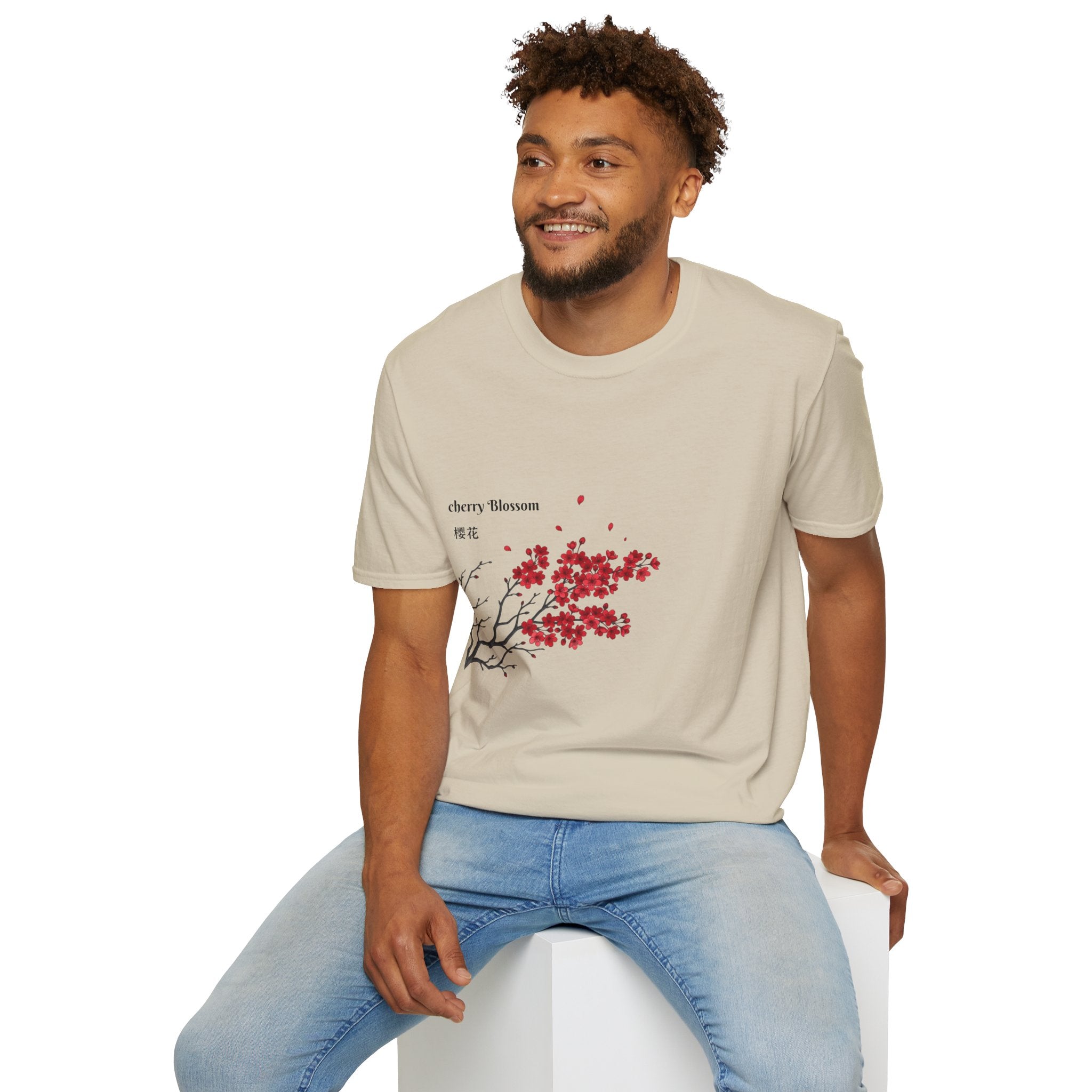 Cherry Blossom T‑Shirt — Elegant Pink Sakura Floral Tee