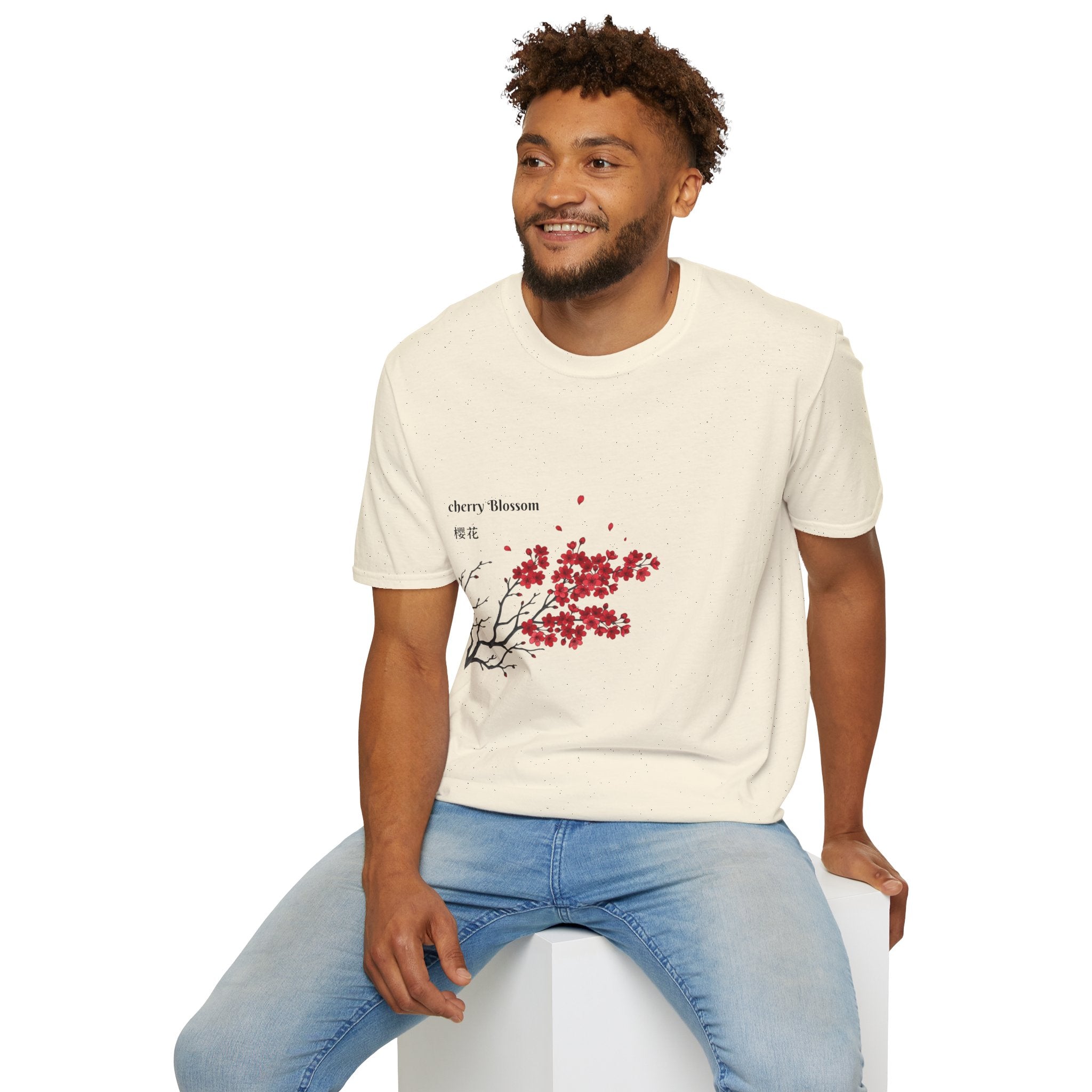 Cherry Blossom T‑Shirt — Elegant Pink Sakura Floral Tee