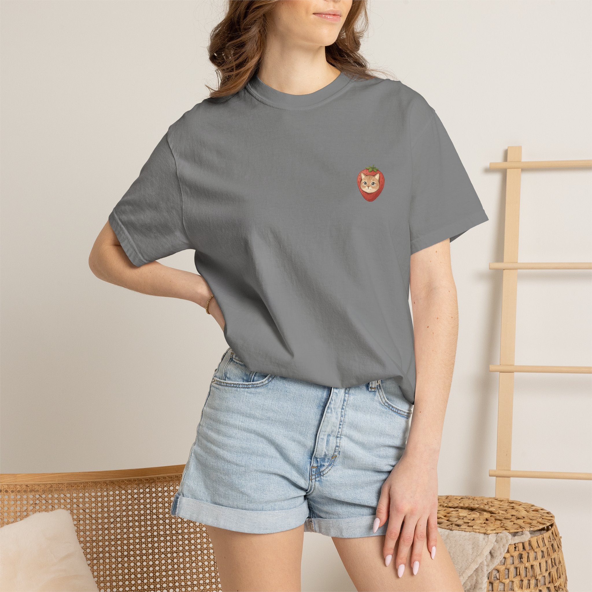 Strawberry Cat Tshirt
