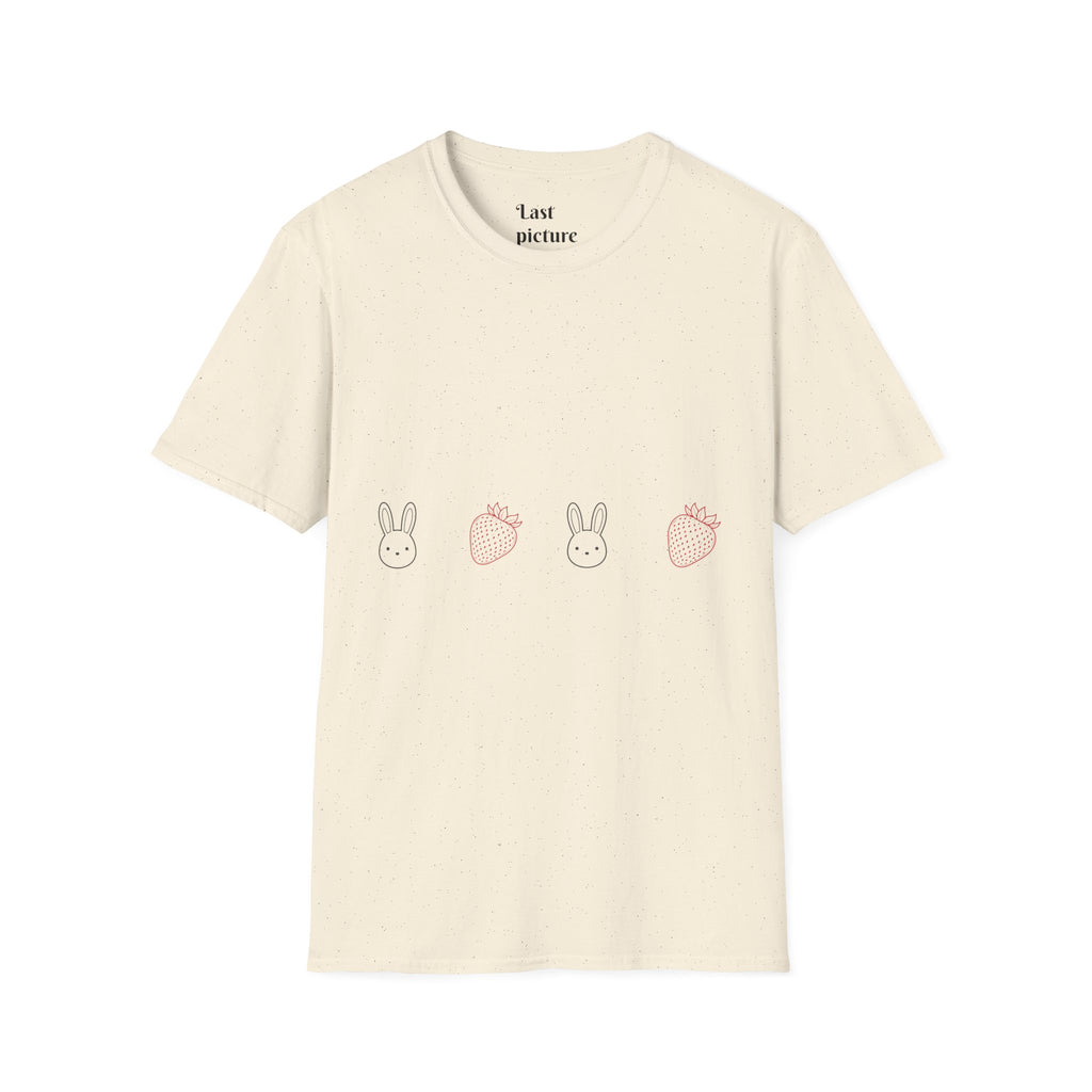 Bunny & Strawberry  Cute T-Shirt