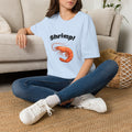 Cute Retro Shrimp Shirt for Seafood Lovers