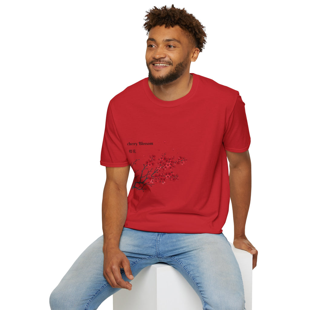 Cherry Blossom T‑Shirt — Elegant Pink Sakura Floral Tee