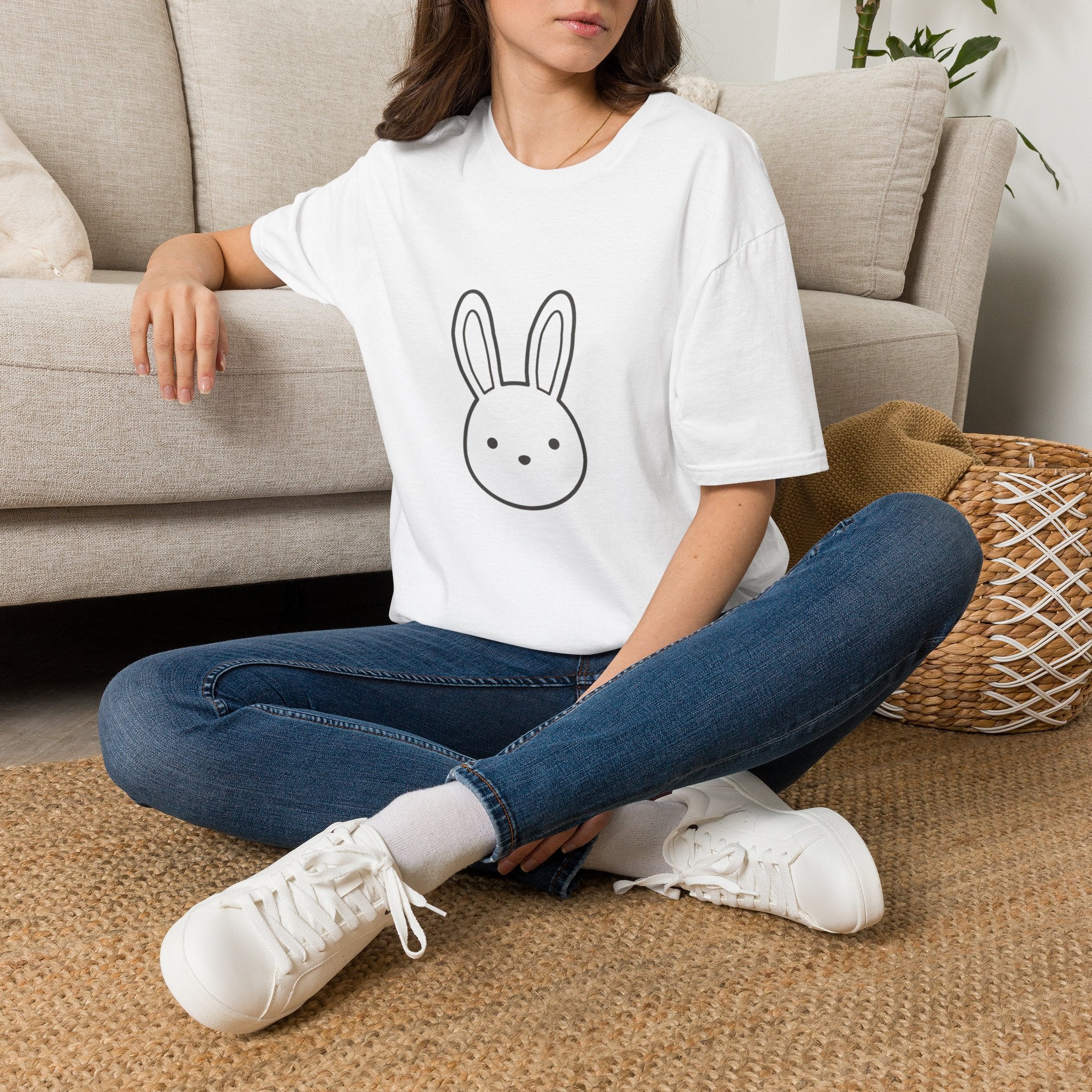 Cute Bunny Graphic Tee