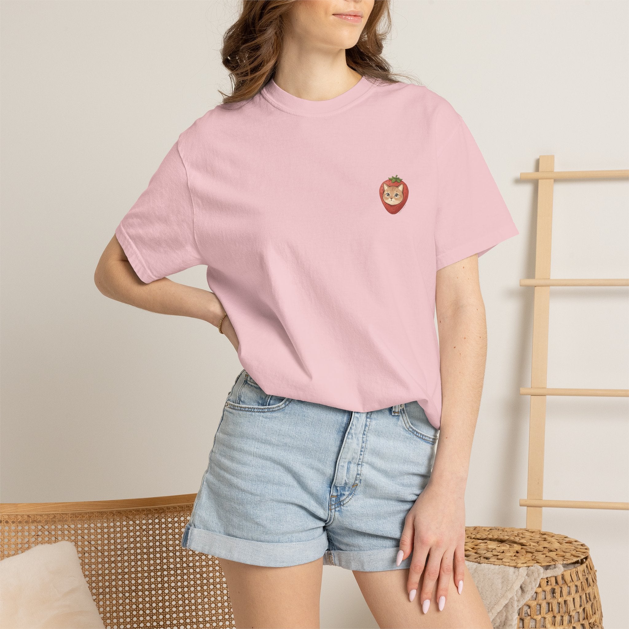 Strawberry Cat Tshirt