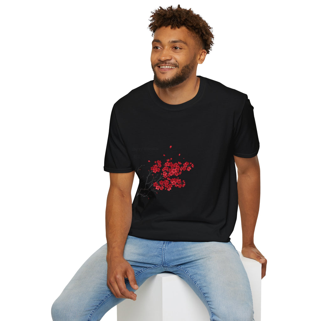 Cherry Blossom T‑Shirt — Elegant Pink Sakura Floral Tee