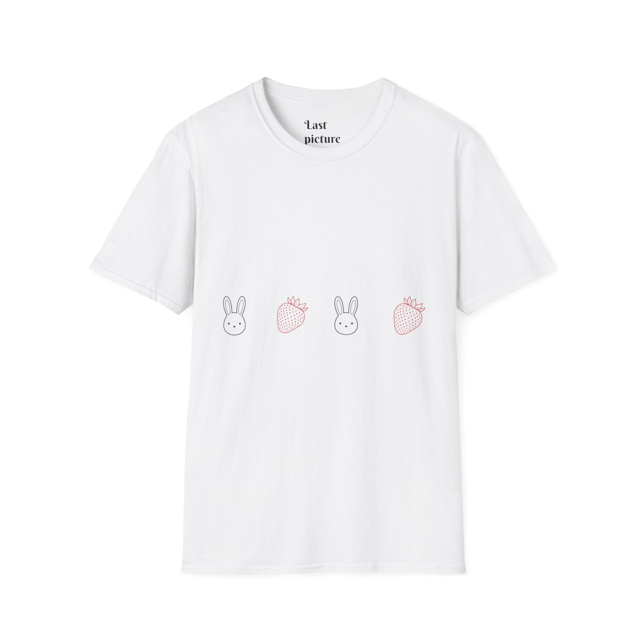 Bunny & Strawberry  Cute T-Shirt