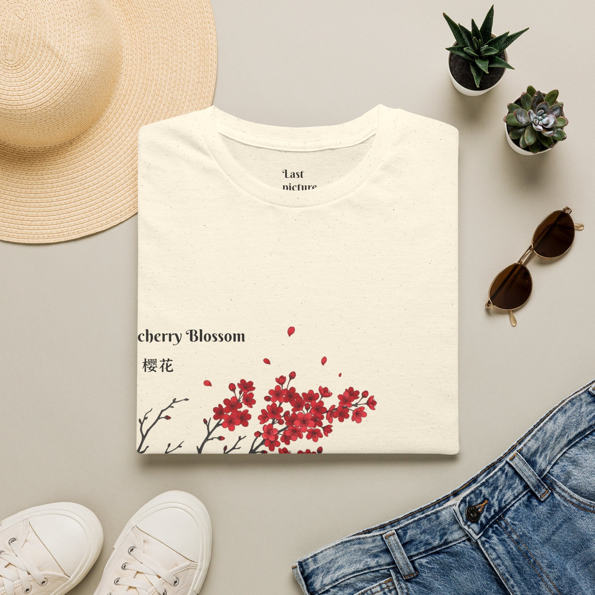 Cherry Blossom T‑Shirt — Elegant Pink Sakura Floral Tee