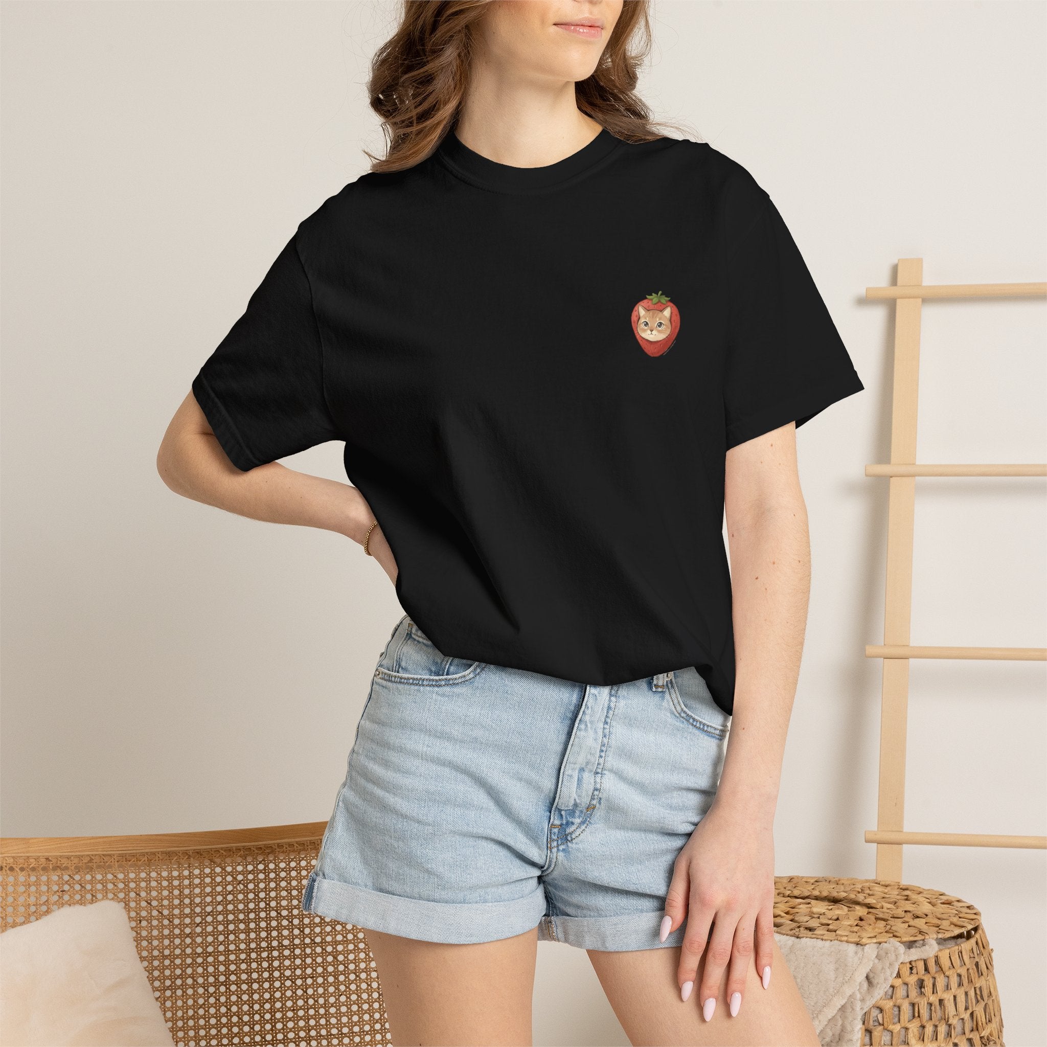 Strawberry Cat Tshirt