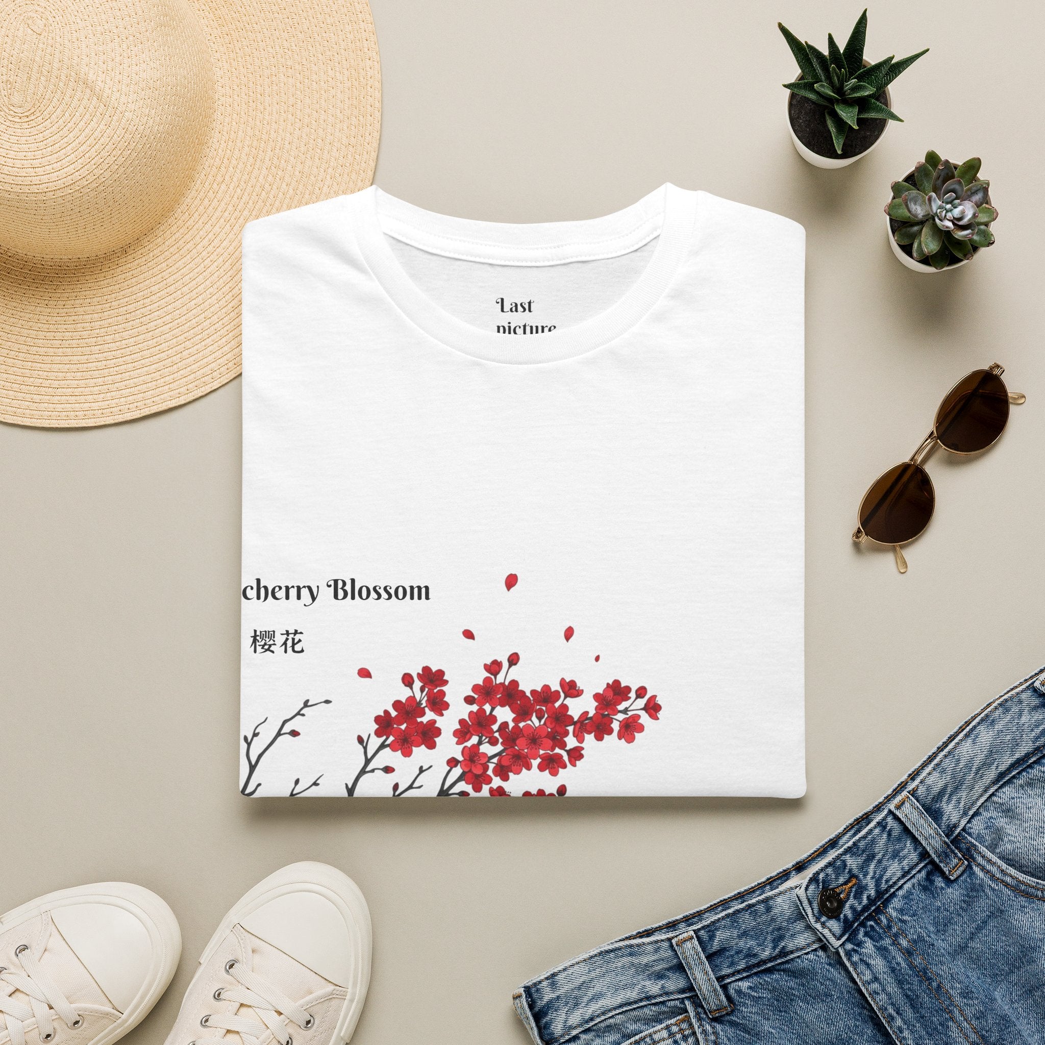 Cherry Blossom T‑Shirt — Elegant Pink Sakura Floral Tee