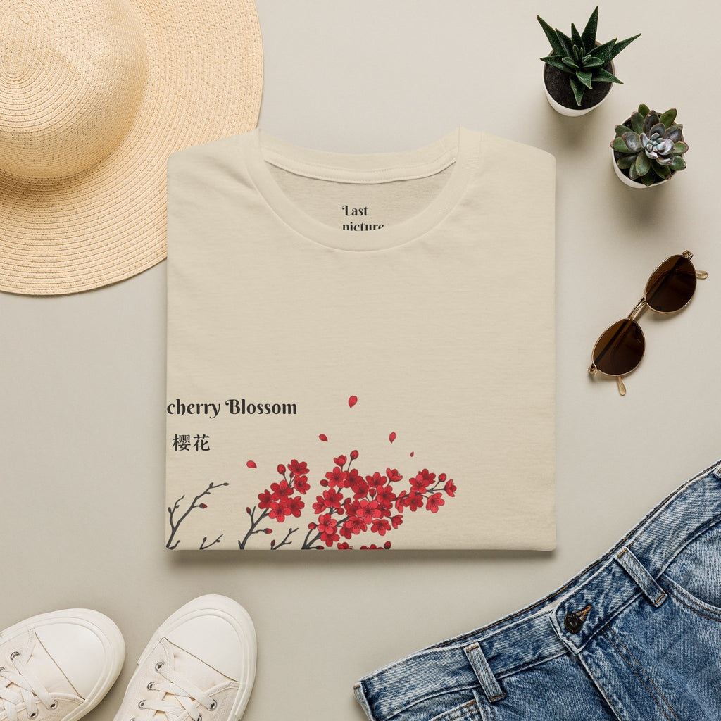 Cherry Blossom T‑Shirt — Elegant Pink Sakura Floral Tee